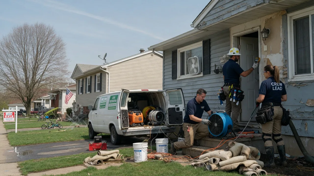 Flood Cleanup in Miamitown, OH near me