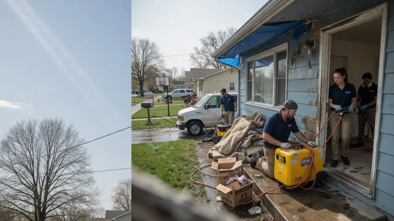Basement Flood Cleanup in Miamitown, OH near me